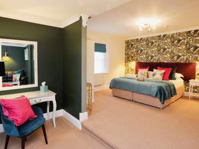 Cleveland bed and breakfast, Torquay, English Riviera, Devon, King Suite 5