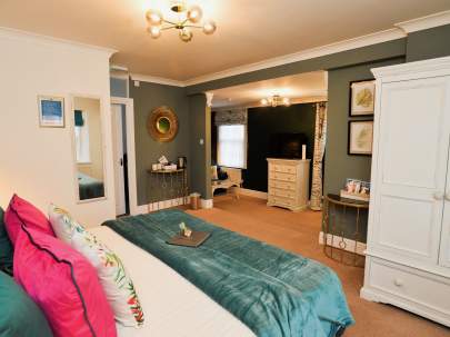 Cleveland bed and breakfast, Torquay, English Riviera, Devon, King Suite 8