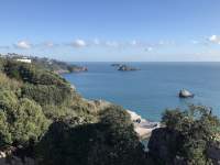 View from Daddyhole Plain, Torquay, Devon, UK