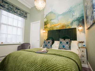 Small double room The Cleveland Bed and Breakfast Torquay Devon UK 23