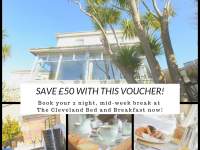 WIN A TWO NIGHT STAY AT THE CLEVELAND BED AND BREAKFAST